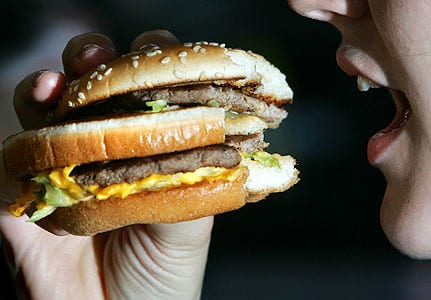 Junk Food causes depression