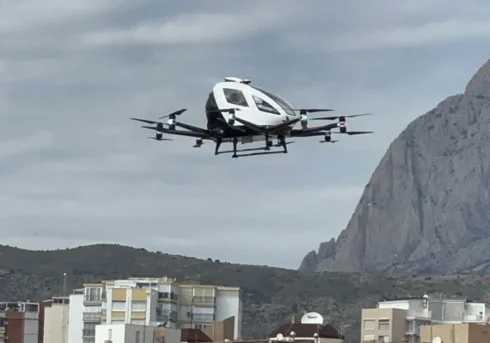 Drones and taxis land in Benidorm: Spanish resort trials 'game-changing' technology