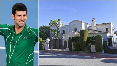 Novak Djokovic is fined €10,000 for 'illegal' renovations at his Marbella villa