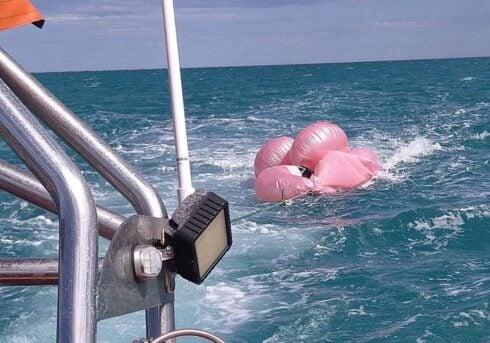 Bather rescued after his inflatable drifted out to sea off the Costa Blanca