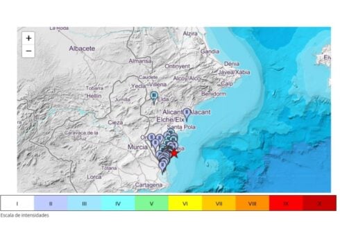 Earthquake with 2.8 magnitude shakes Spain's Costa Blanca