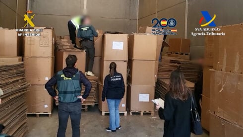 Millions of illegal cigarettes seized as police bust gang who exported product from Spain